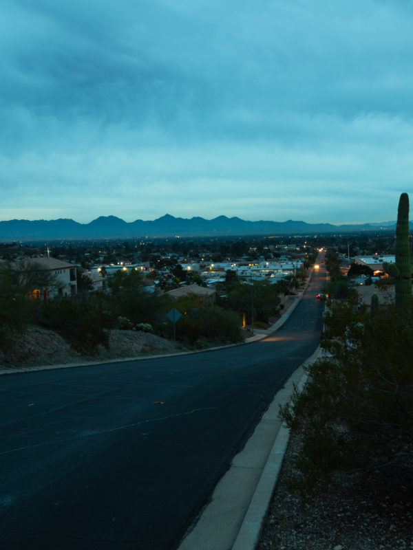 View of North Phoenix near Cactus and Cave Creek