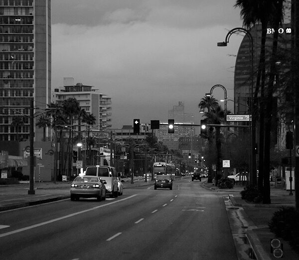 Rainy Evening in Phoenix