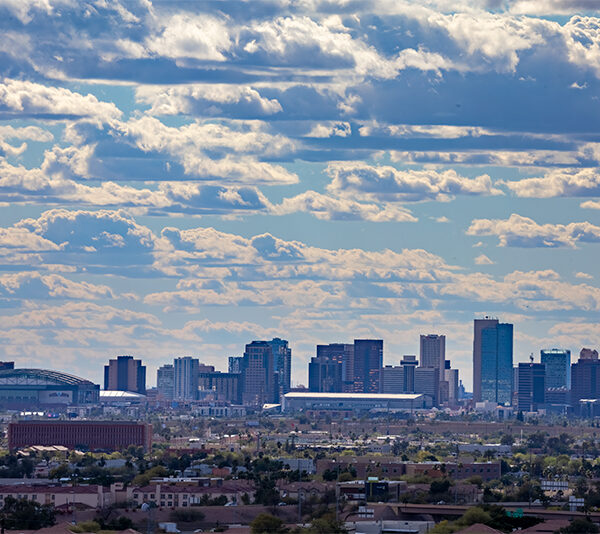 PHX Bright Cloudy Day